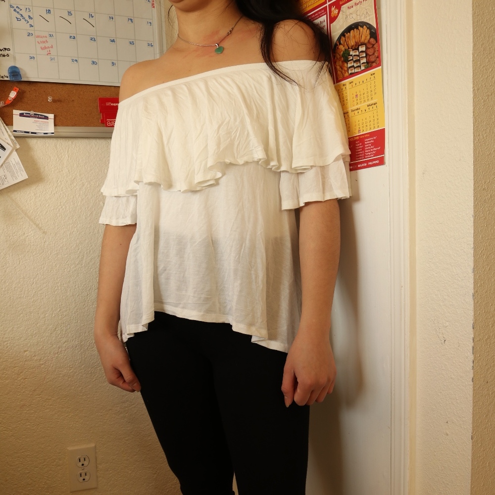 off the shoulder top